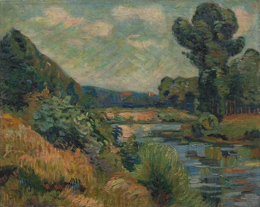 Le rive della Marna a Charenton, c. 1895 - Cleveland Museum of Art